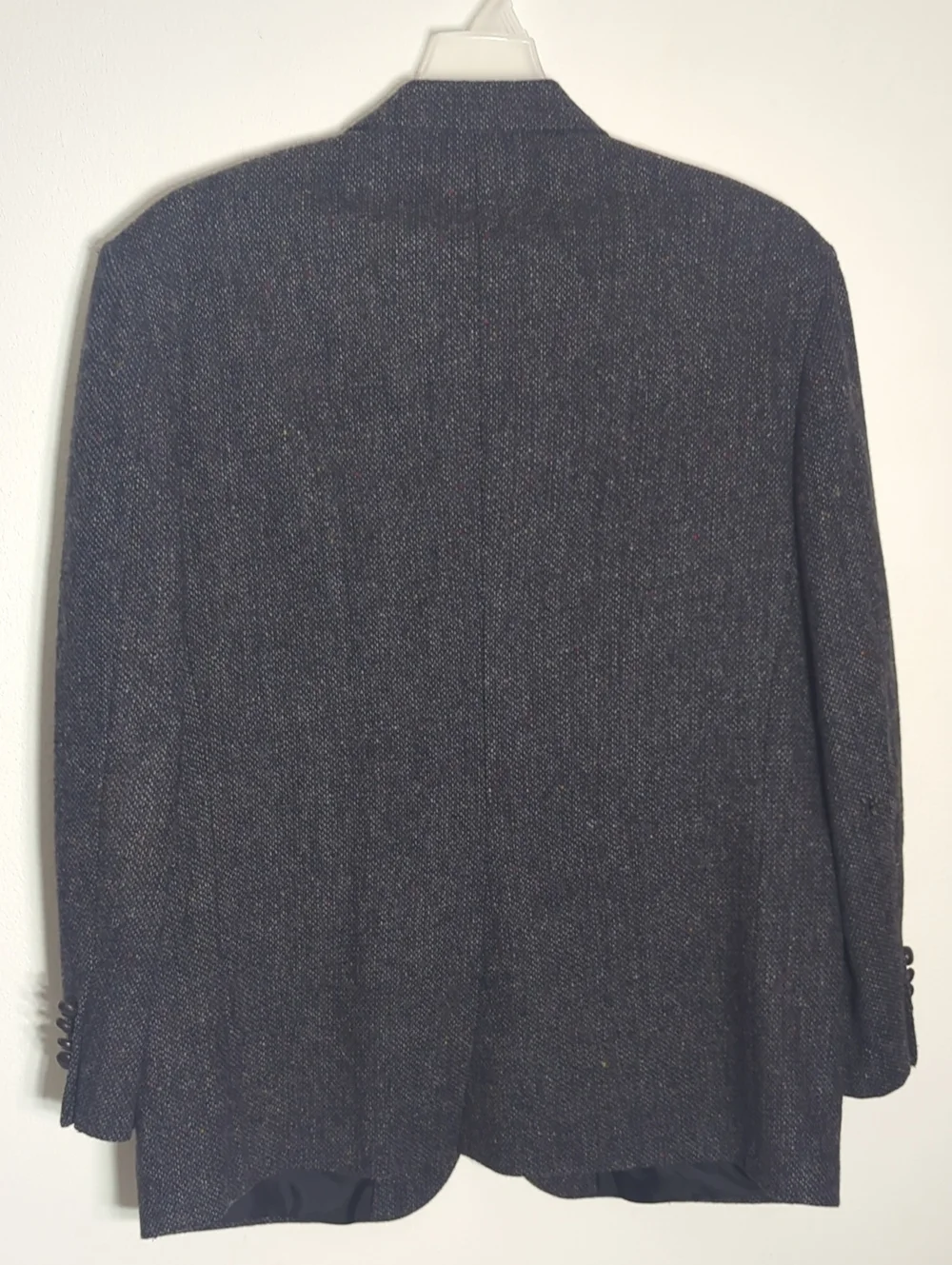 Mens Blazer Lot 100% Wool for Crafters Sewing Upcycling Tweed Houndstooth Autumn
